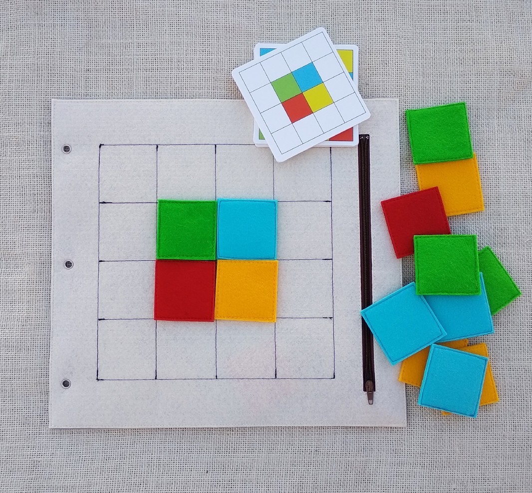 SUDOKU DE COLORES Libros De Fieltro